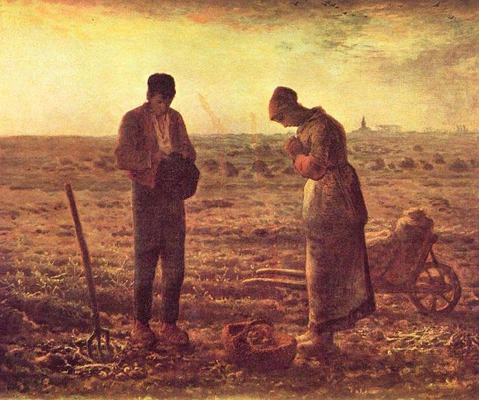jean-francois millet The Angelus, china oil painting image